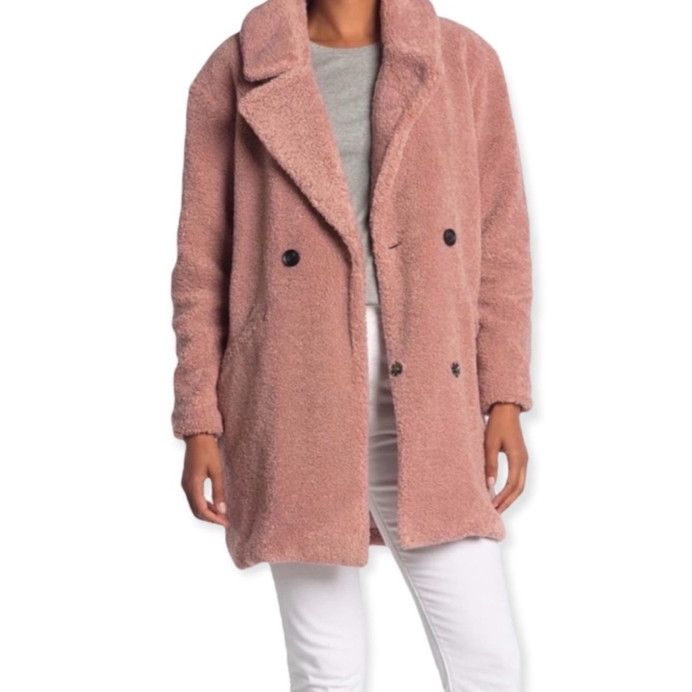 Lucky Brand Blush Teddy Jacket